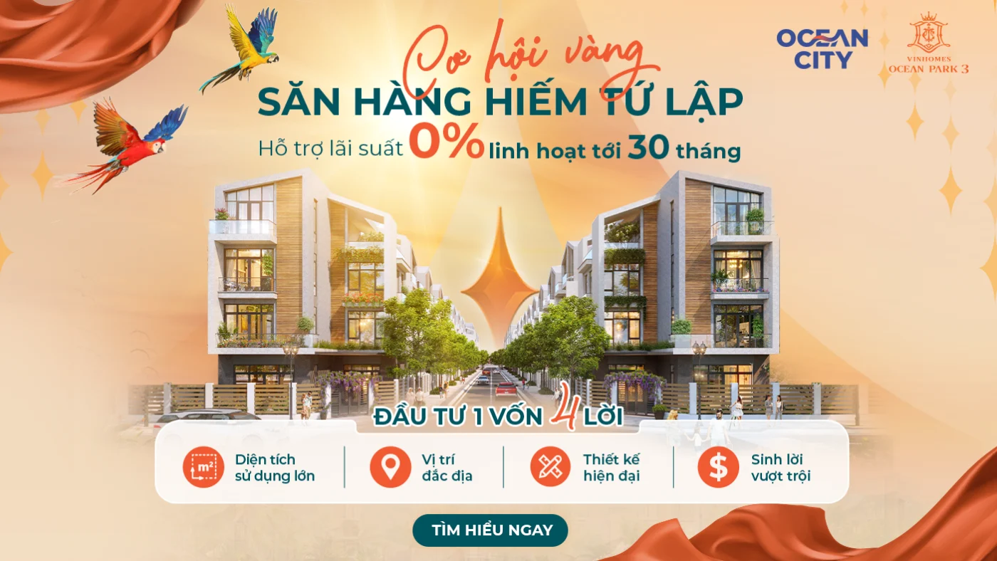 Chính sách bán hàng Vinhomes Ocean Park 3